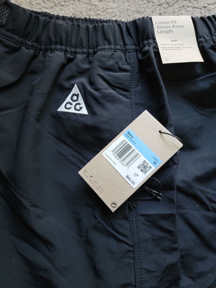 шорти Nike ACG Trail Shorts Black CZ6704-014