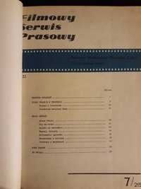 Czasopismo filmowy serwis prasowy 1970 w twardej oprawie