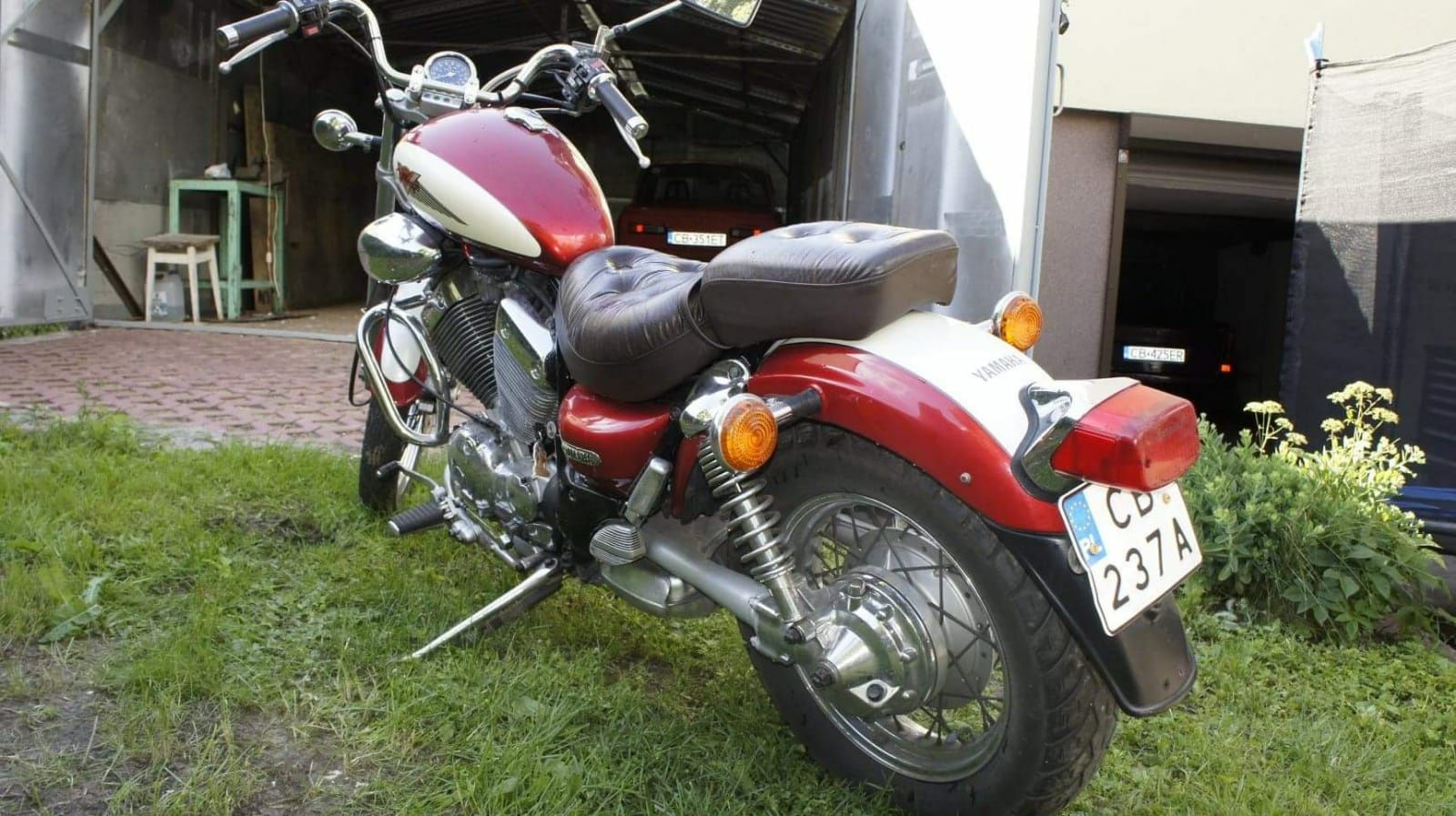 Yamaha Virago 535 Zamiana