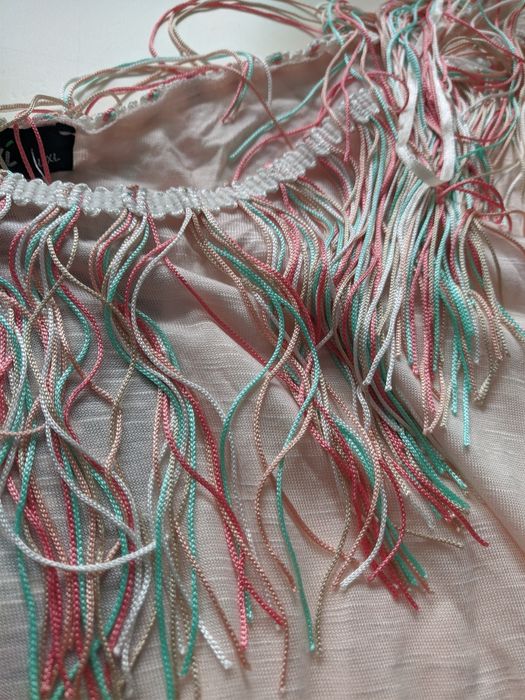 NOWA bluzka z frędzlami baskinka  Kivi Lola r. L / XL