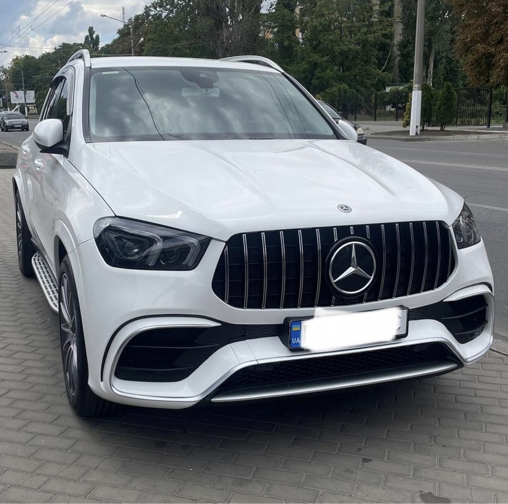 Обвес GLE 63 AMG для Mercedes GLЕ-Class W167 бампер диффузор решетка