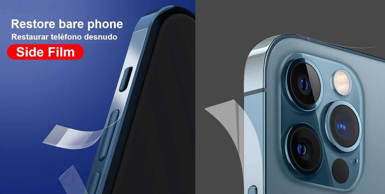 Гідрогелева плівка iPhone 16 15 14.13.12на бока рамка телефона айфон