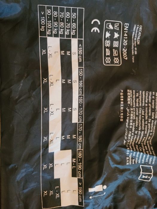 Ochraniacze Oxelo fit - rozmiar m