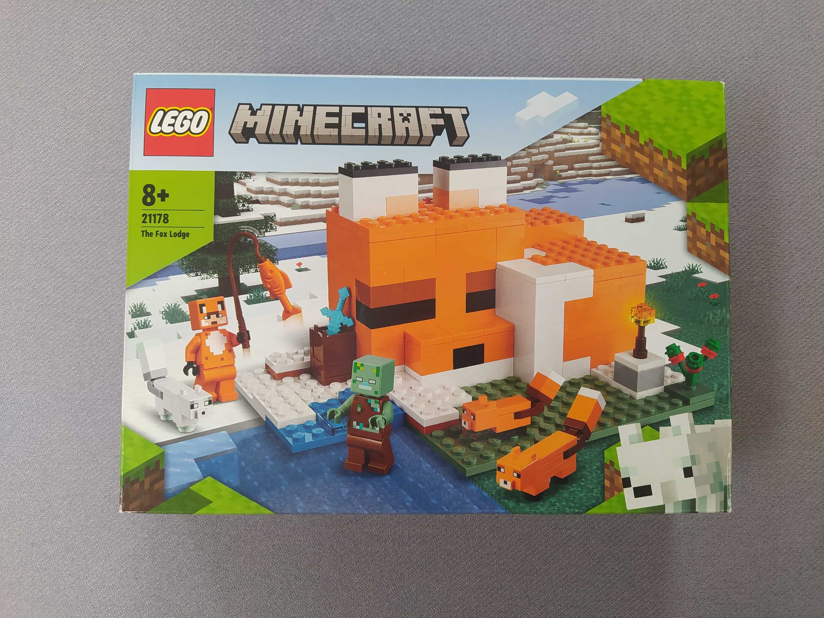 LEGO Minecraft siedlisko lisów nowe