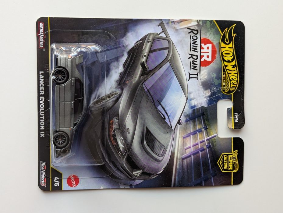 Lancer IX 9 Mitsubishi Hot Wheels Хот вілс лансер сірий модель машинка