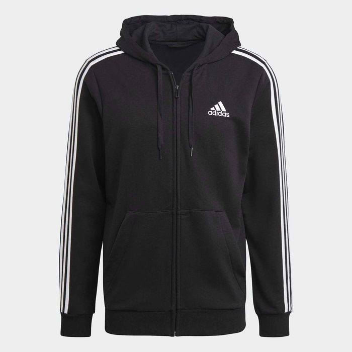 Худі Adidas на блискавці, чорна, нова, оригінал