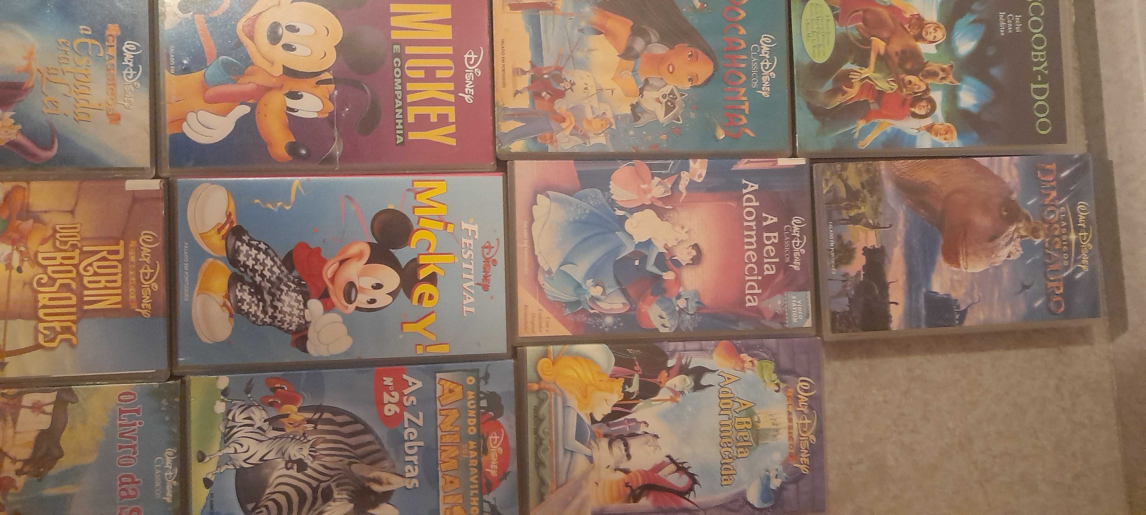 Filmes da Disney em vhs