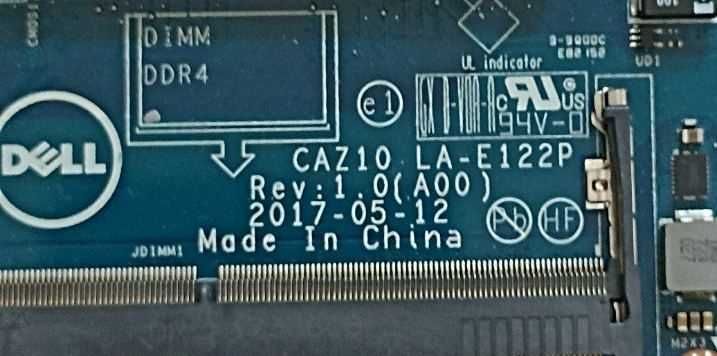 Dell Latitude 7280 по частям (разборка)