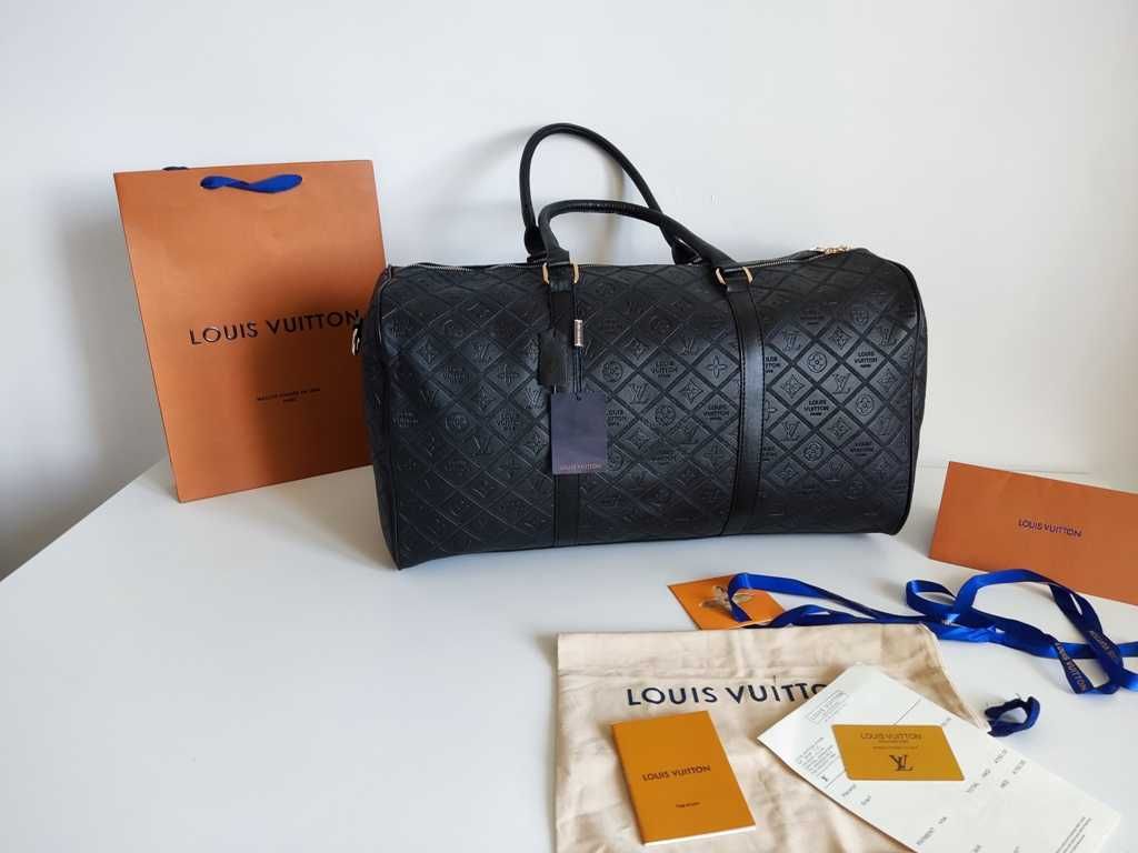 Louis Vuitton Torba podróżna, na siłownię, weekendowa, skóra 56-8