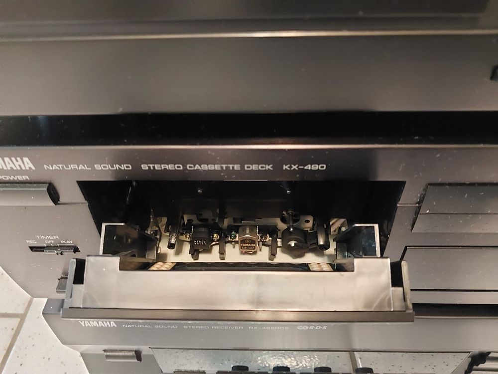YAMAHA Wieża CDX-393, KX-490, RX-496 CD Player,Cassette Deck,Receiver