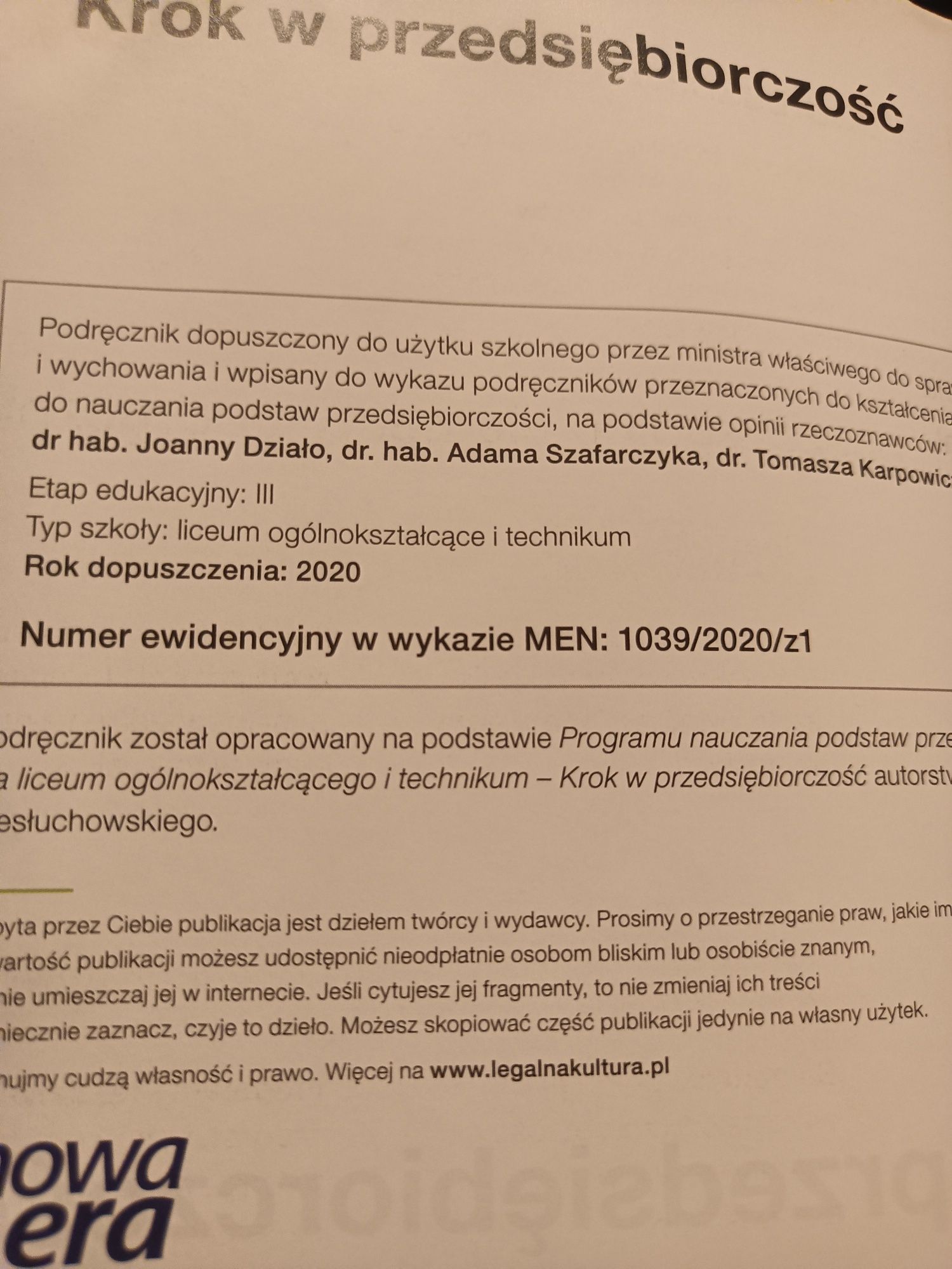 Krok w przedsiębiorczość