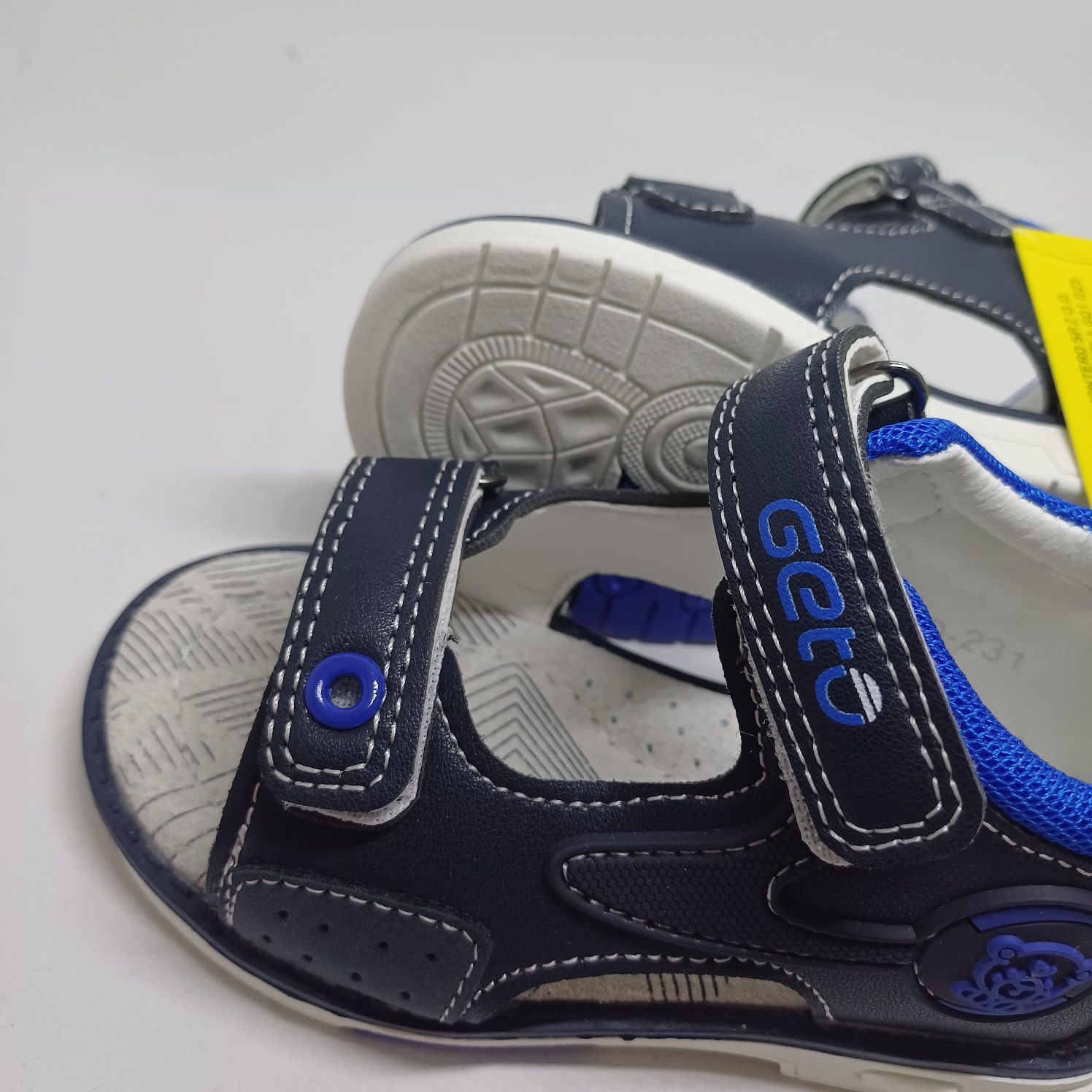 Nowe sandały roz 27 wkładka skórzana profilowana 17 cm