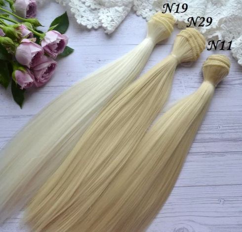 Волосы для кукол, тресы отличное качество. 25см и 30см КИЕВ