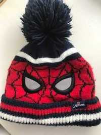 шапка spider man для мальчика 3-6лет