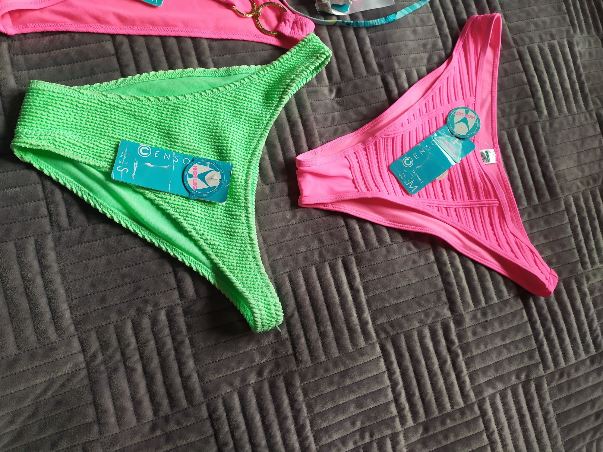 Nowe Strój kąpielowy damski bikini New Yorker majtki stanik r.S/M