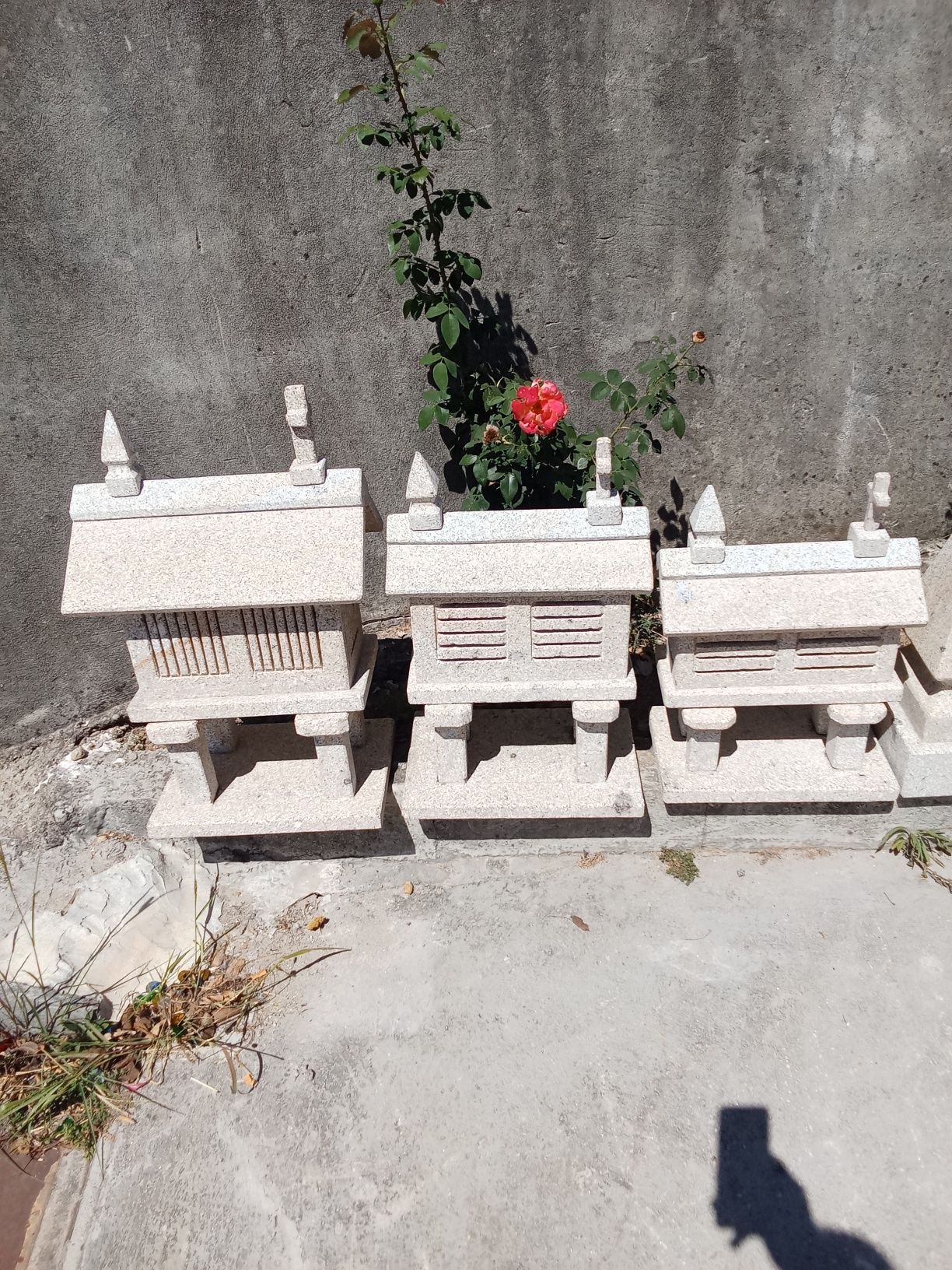Espigueiros para jardim