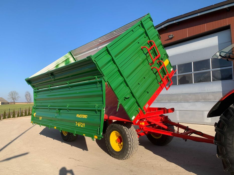 PRZYCZEPA WYWROTKA PRAESTBRO 12T sprowadz zarej kaweco briomont pronar