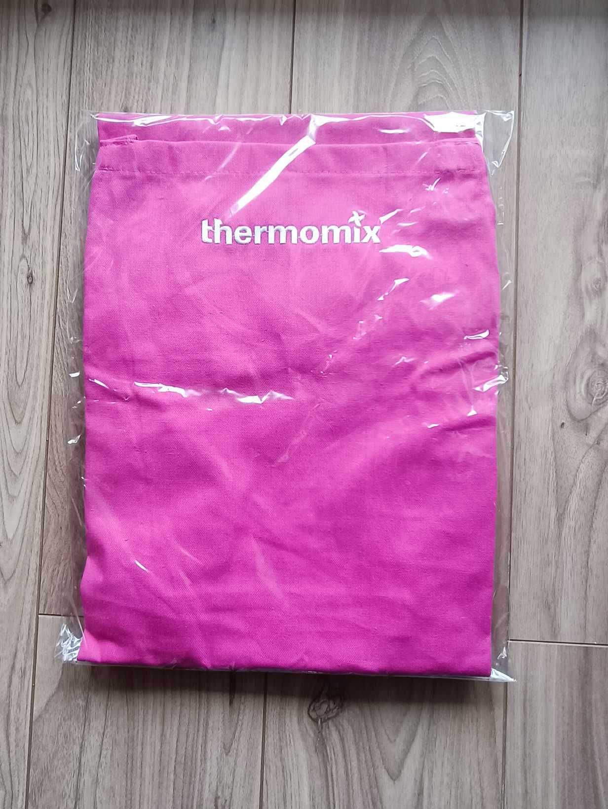 Różowy fartuch z logo Thermomix®