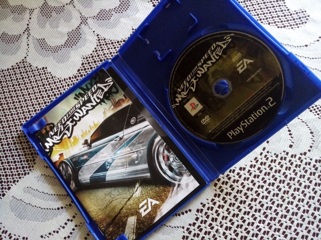 Need for speed most wanted nfs gra playstation 2 ps2 ang