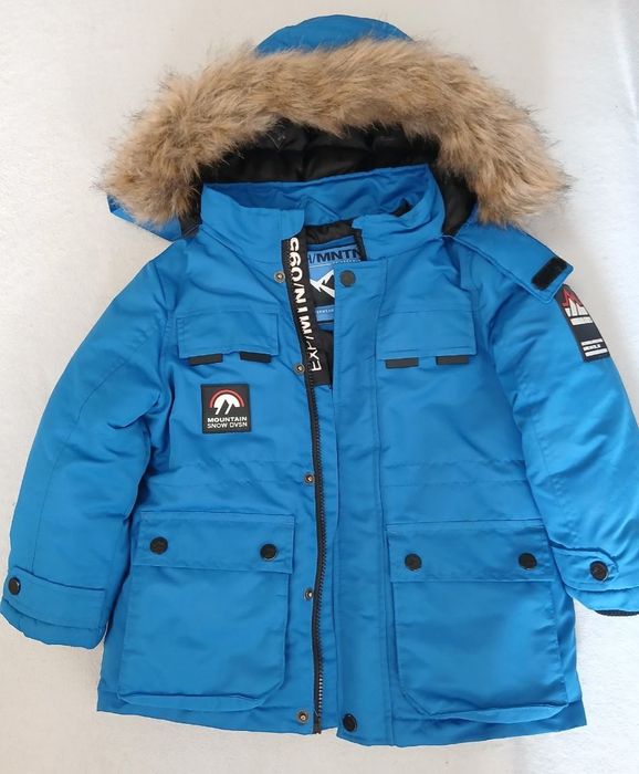 Зимова куртка для хлопчика Reserved 110см,термокуртка 4-5 років