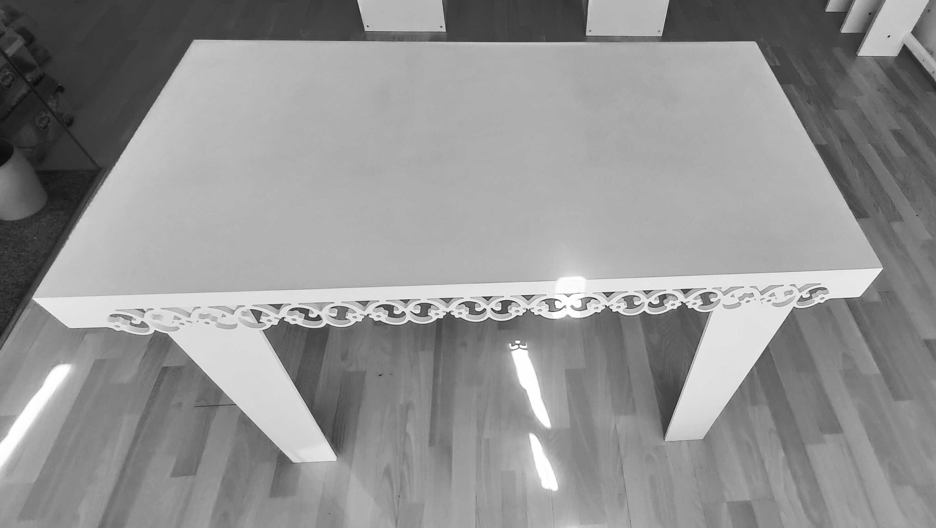 Provençal, mesa, tabuleiro e vaso