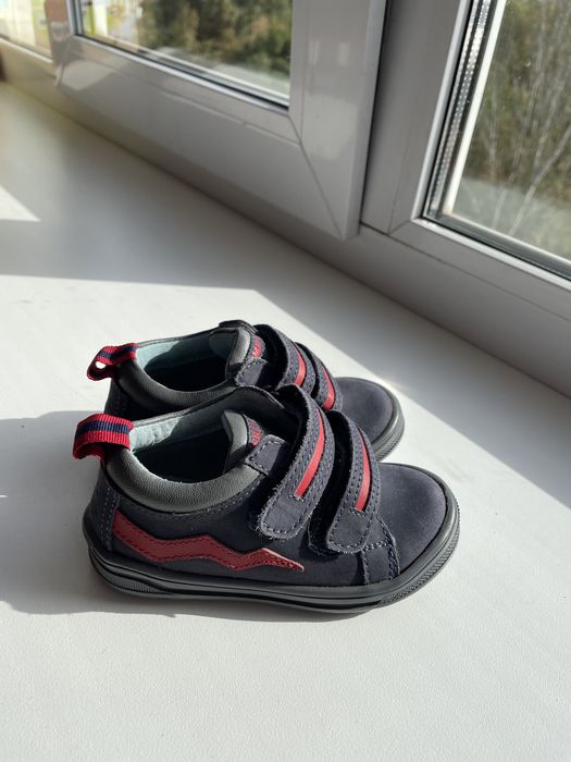 Чобітки Lumberjack осінні, натуральна шкіра та нубук 22 розмір