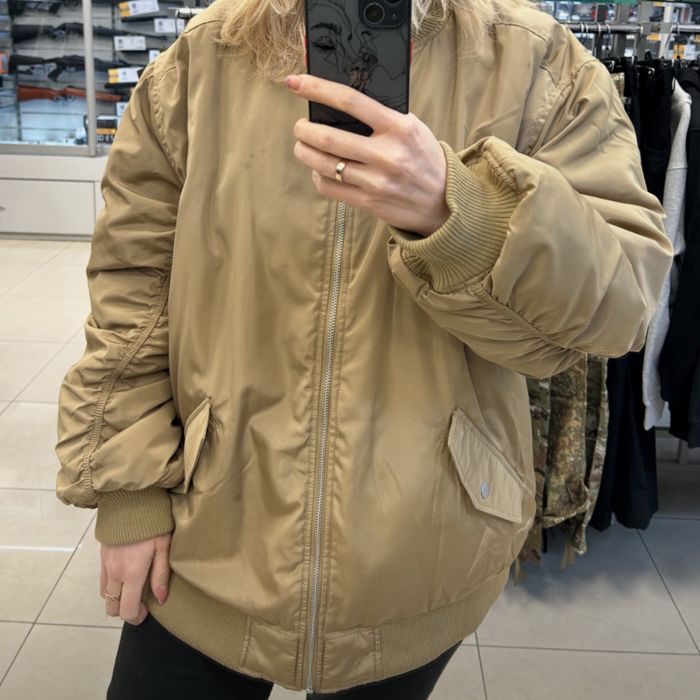 Бомбер женский H&M осень зима  куртка женская