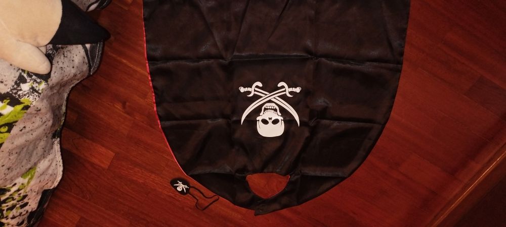 Capa de pirata para crianças