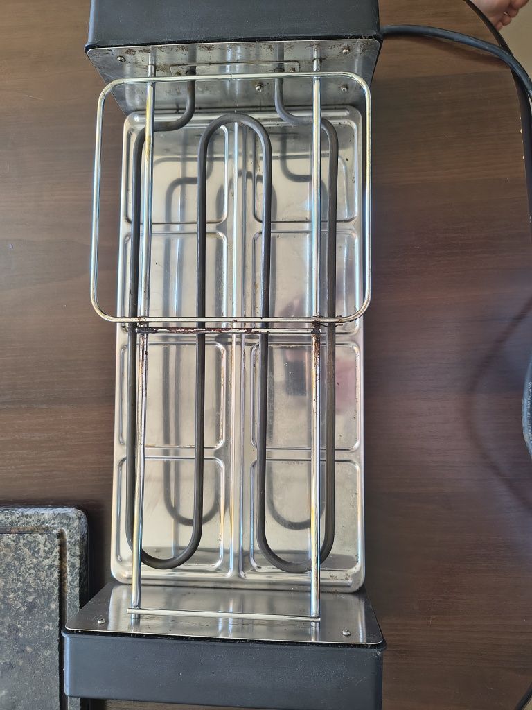 Grill elektryczny Raclette kamienna płyta 1300W