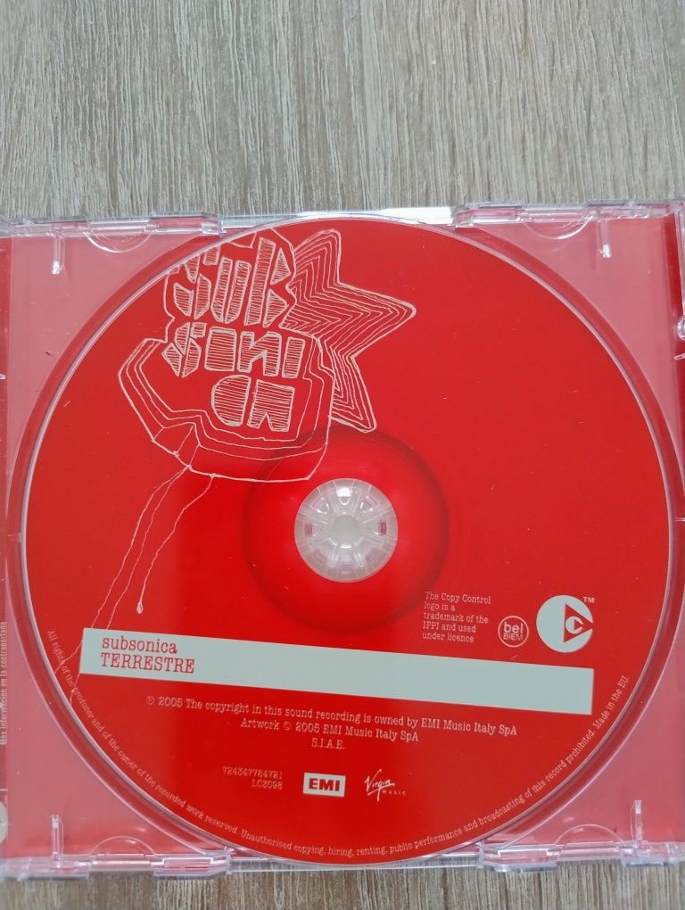 Subsonica CD Terrestre   EMI