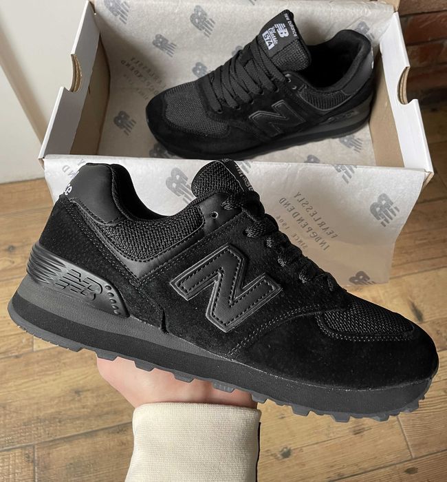 !АКЦІЯ! New Balance 574 Black 36 37 38 39 40 41 42 43 44 45 ню беленс