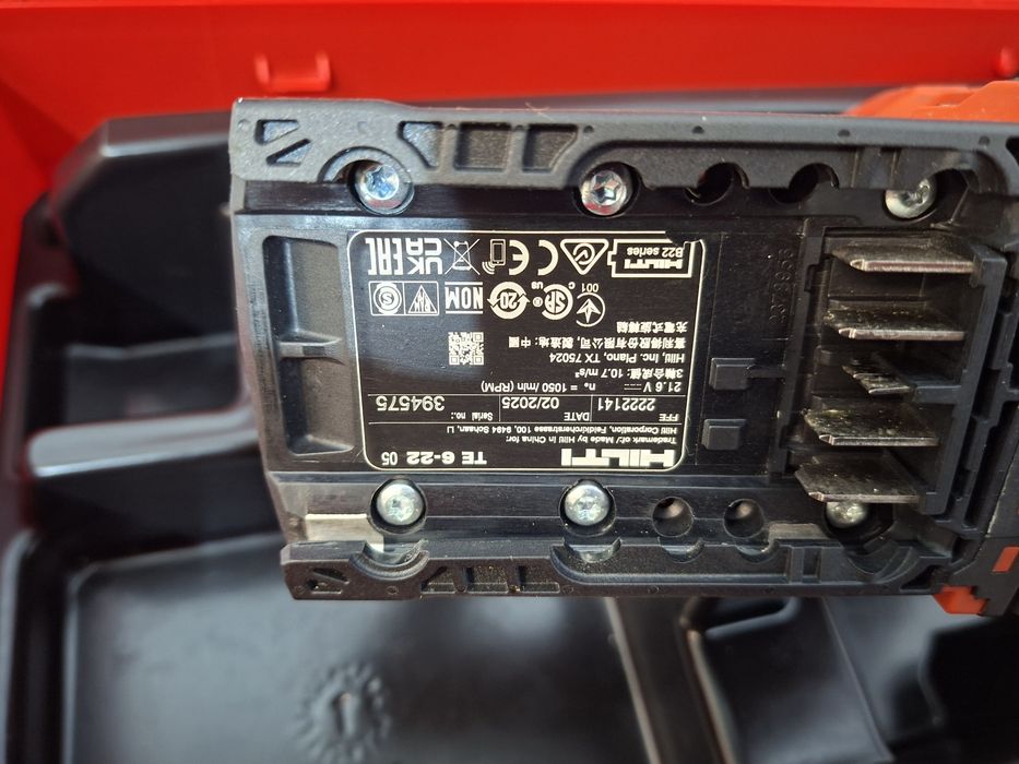 Hilti TE 6-22 Акумуляторний перфоратор