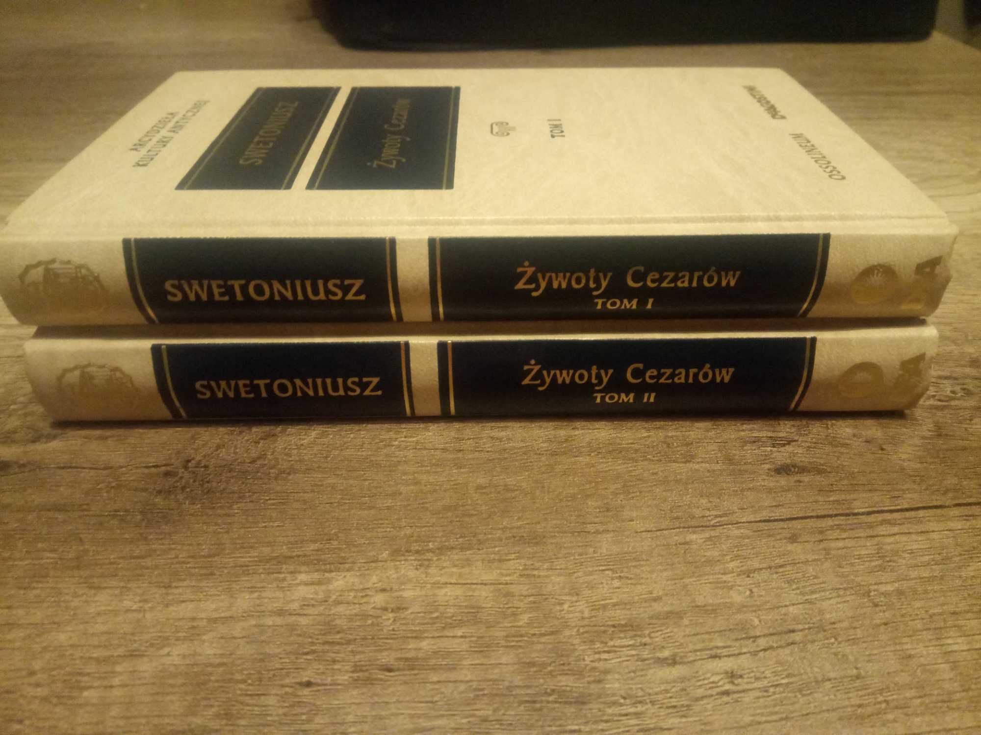 Żywoty Cezarów T. 1-2 Swetoniusz