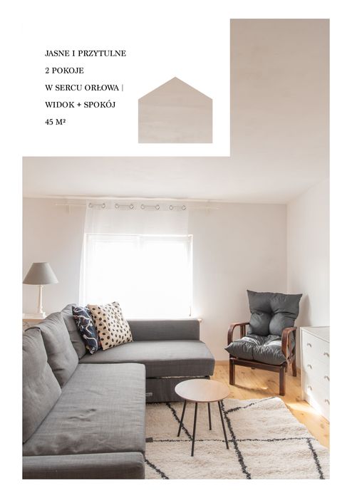 Gdynia Orłowo | Mieszkanie 2 pokoje | 45 m² | gaz, widok, bezpośrednio