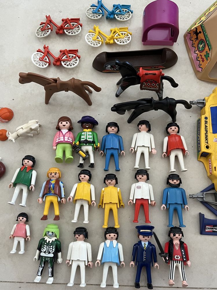 Lote Playmobil/ Geobra Vintage