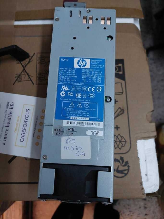 Fonte de Alimentação PSU HP 725W