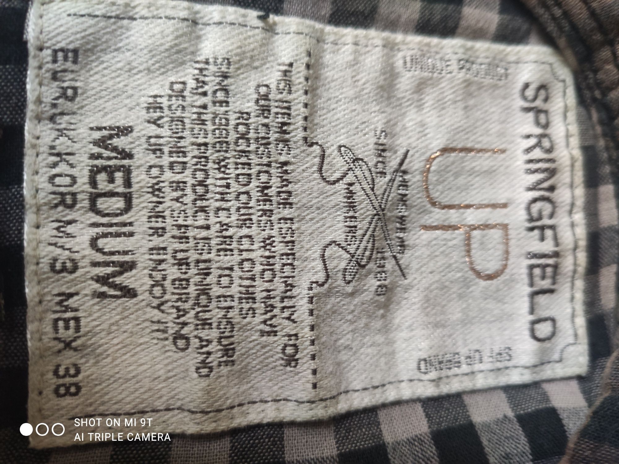 Camisa Xadrez Springfield M
