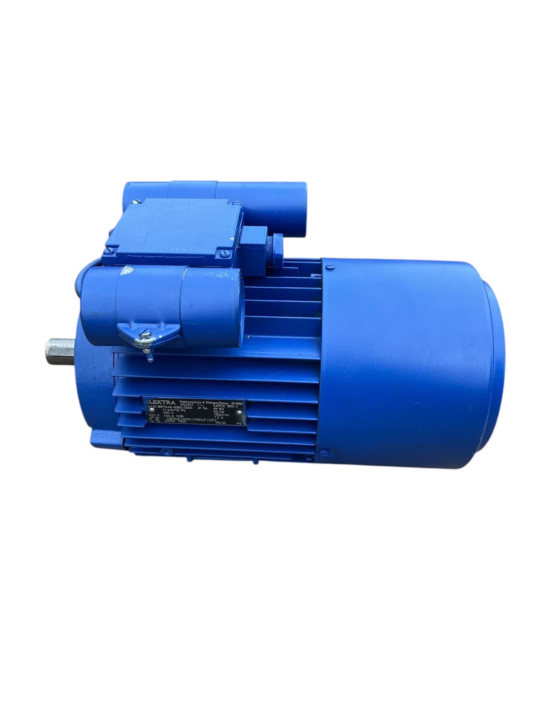 Silnik elektryczny ELEKTRA 1.1kW 1350 obr/min, 230V, Nowy