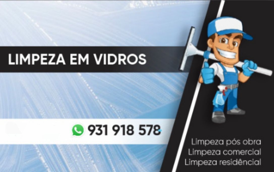 Limpeza de vidros