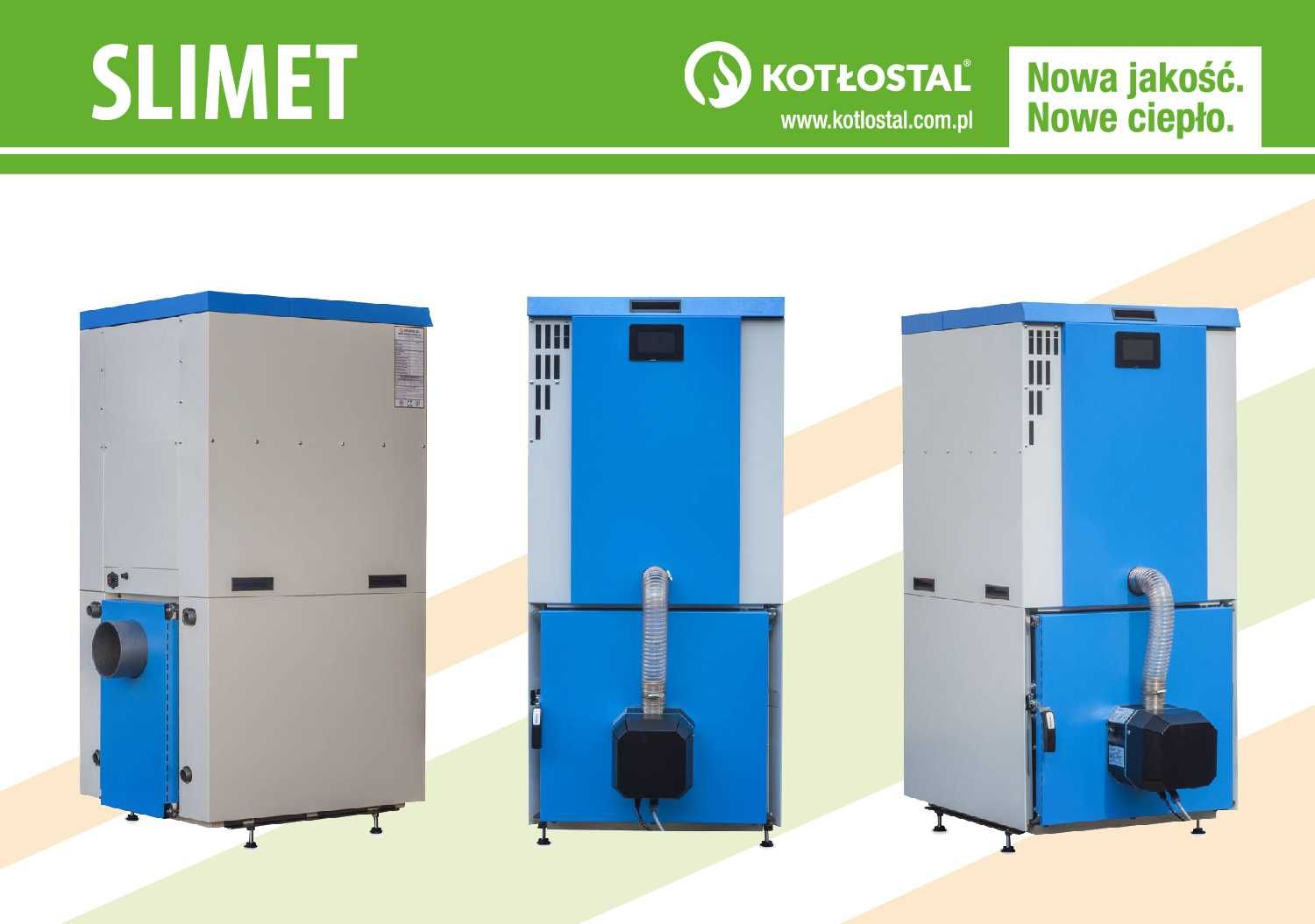 Kocioł na pellet SLIMET moc 15 kW