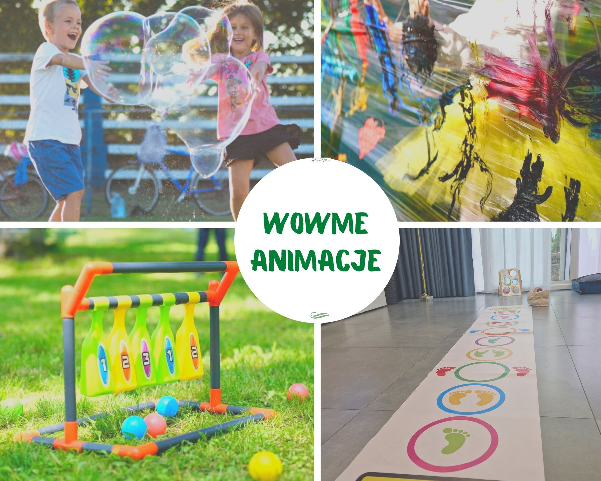 Animacje i dmuchaniec 400pln/600pln