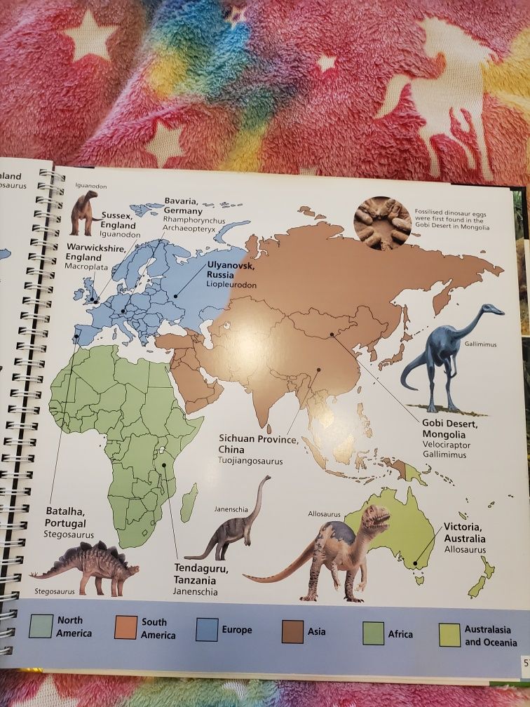 Книга про динозаврів, енциклопедія англійською Dinosaurs encyclopedia
