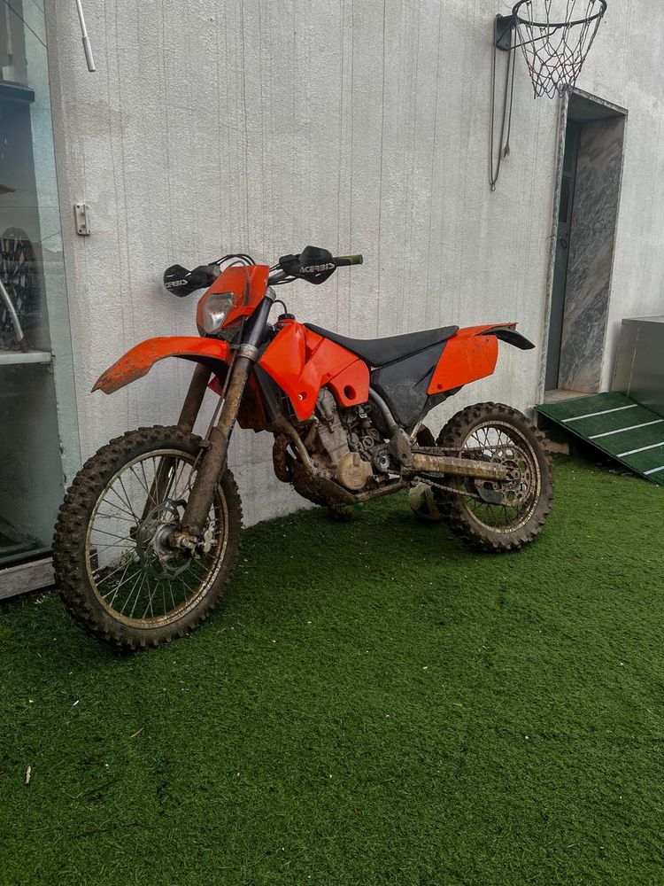 Ktm 520 exc matricula espanhola