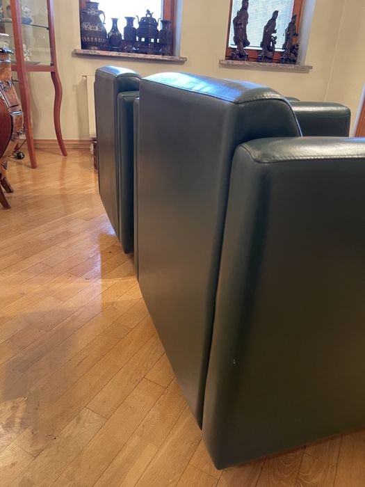 2 fotele skórzane IKER FLAMING