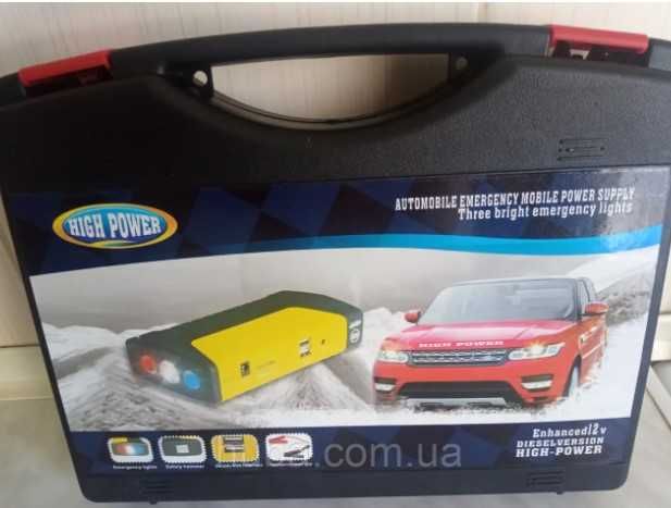 Пусковий пристрій jumpstarter 16800 мАг стартер, бустер, power bank