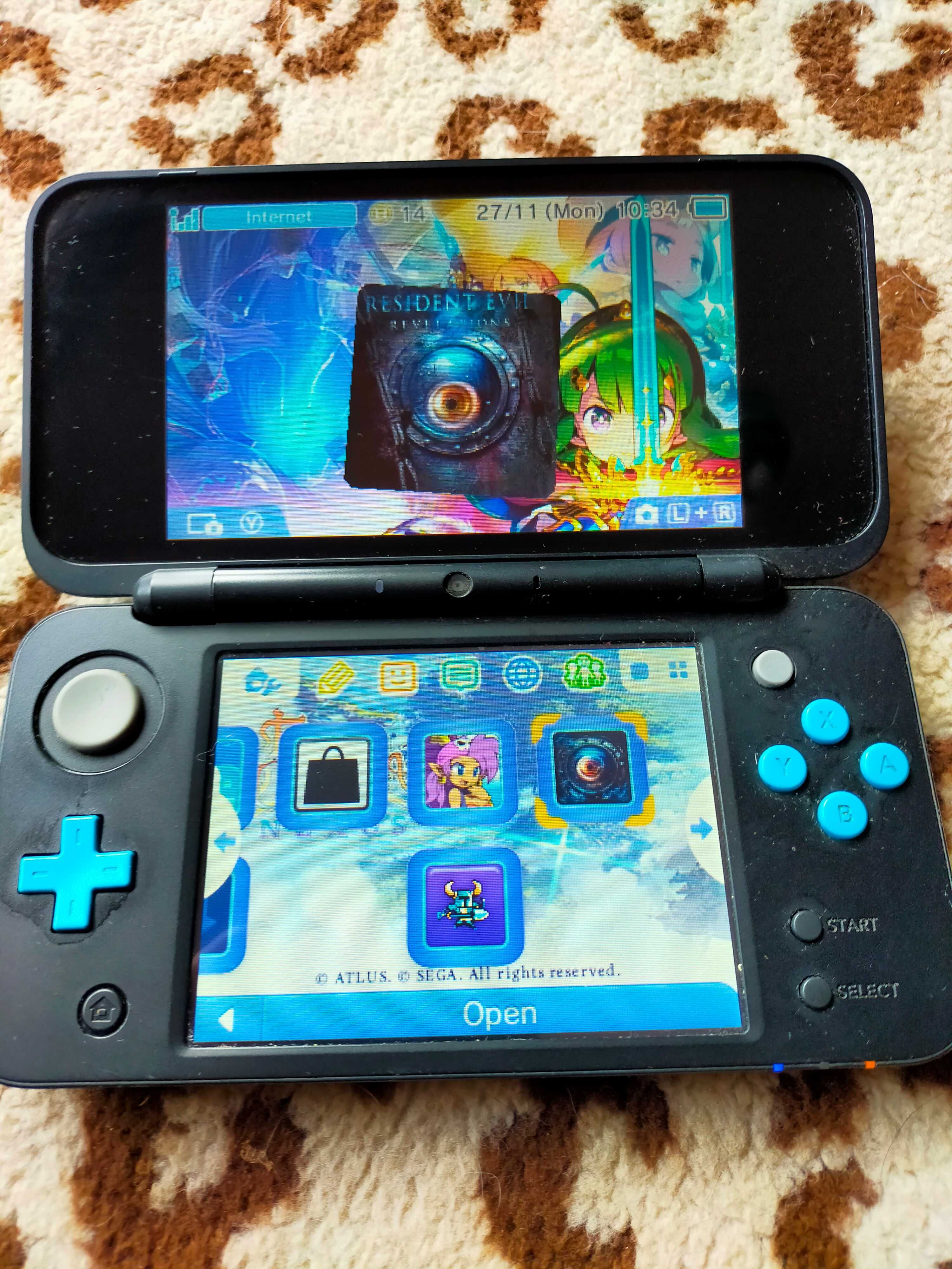 Nintendo 2Ds XL + Gry