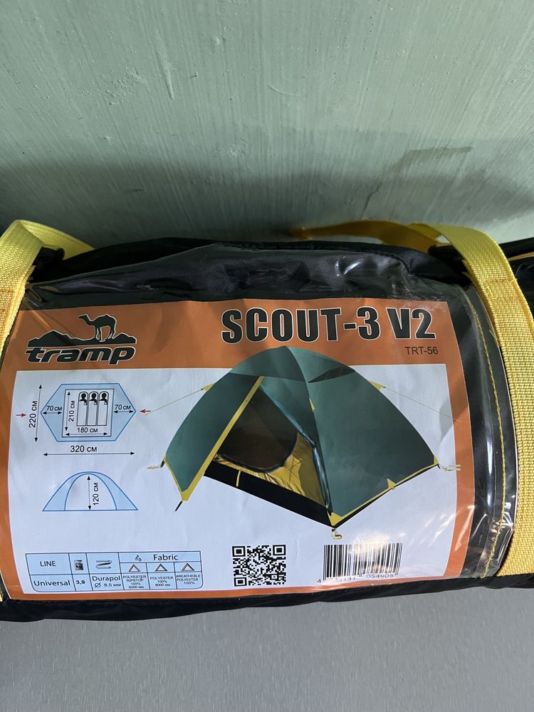 Палатка Tramp SCOUT 3 V2