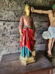 Gipsowa figurka Święta Barbara