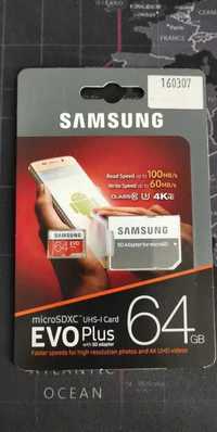 Karta MicroSDXC Samsung Evo Plus 64GB