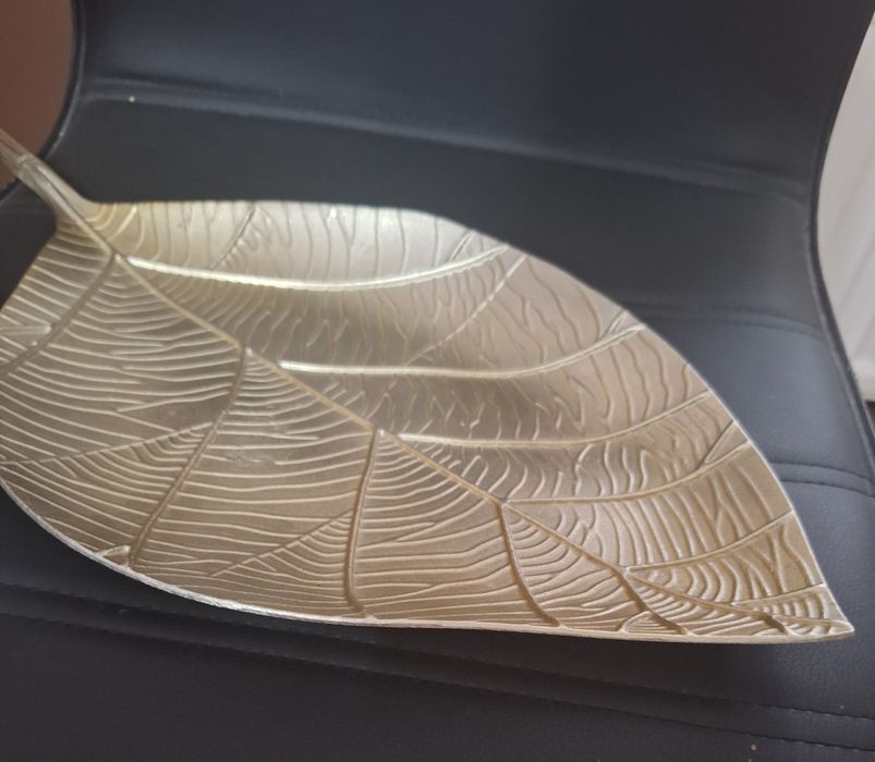 Patera złoty liść